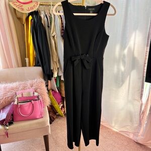 Rachel Zoe Black Sleeveless Jumpsuit Pantsuit Sz 2